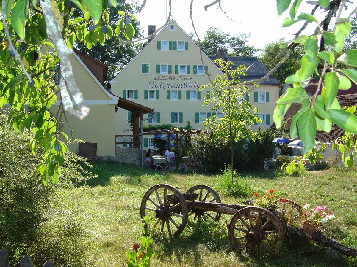 Landgasthof Gotzenmuehle Lichtenau  المظهر الخارجي الصورة